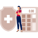 پیش‌نمایش فایل girl-is-thinking-about-financial-insurance-11193546 از پک بیمه حوادث