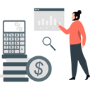 پیش‌نمایش فایل man-looking-at-calculator-11197860 از پک نمایه کسب‌وکار