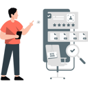 پیش‌نمایش فایل man-pointing-to-cv-on-mobile-11197838 از پک نمایه کسب‌وکار