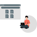پیش‌نمایش فایل man-working-on-laptop-11197837 از پک نمایه کسب‌وکار
