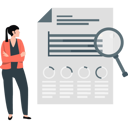 پیش‌نمایش فایل woman-looking-at-business-paper-11197817 از پک نمایه کسب‌وکار