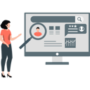 پیش‌نمایش فایل woman-looking-at-user-profile-on-monitor-11197881 از پک نمایه کسب‌وکار
