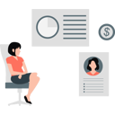 پیش‌نمایش فایل woman-sitting-on-chair-11197868 از پک نمایه کسب‌وکار