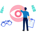 پیش‌نمایش فایل boy-is-looking-at-the-eye-lens-11228208 از پک بینایی و چشم‌پزشکی
