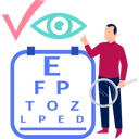پیش‌نمایش فایل boy-is-looking-for-a-snellen-chart-11236564 از پک بینایی و چشم‌پزشکی