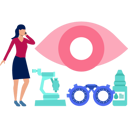 پیش‌نمایش فایل girl-comes-for-eye-test-11228218 از پک بینایی و چشم‌پزشکی
