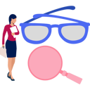 پیش‌نمایش فایل girl-is-looking-at-the-eye-glasses-11236566 از پک بینایی و چشم‌پزشکی