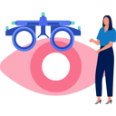 پیش‌نمایش فایل girl-is-pointing-at-optometry-eye-wear-11228220 از پک بینایی و چشم‌پزشکی