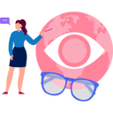 پیش‌نمایش فایل girl-is-pointing-to-the-optical-glasses-11228251 از پک بینایی و چشم‌پزشکی