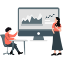 پیش‌نمایش فایل boy-and-girl-talking-about-graphs-on-monitor-11198084 از پک کار شرکتی