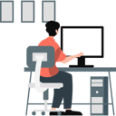 پیش‌نمایش فایل boy-working-on-monitor-in-office-11198071 از پک کار شرکتی