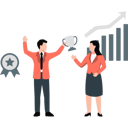 پیش‌نمایش فایل businesswoman-and-businessman-happy-to-win-award-11198080 از پک کار شرکتی