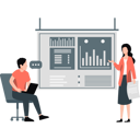 پیش‌نمایش فایل businesswoman-and-man-making-business-presentation-11197987 از پک کار شرکتی