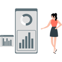پیش‌نمایش فایل girl-showing-business-graph-on-mobile-phone-11198036 از پک کار شرکتی