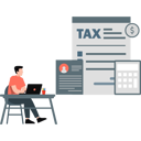 پیش‌نمایش فایل man-working-on-tax-paper-on-laptop-11198054 از پک کار شرکتی