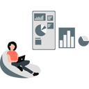 پیش‌نمایش فایل woman-working-on-a-laptop-on-graph-11198019 از پک کار شرکتی