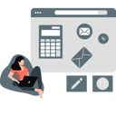 پیش‌نمایش فایل woman-working-on-laptop-11198050 از پک کار شرکتی