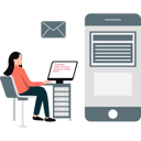 پیش‌نمایش فایل woman-working-on-monitor-11198016 از پک کار شرکتی