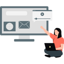 پیش‌نمایش فایل woman-working-on-video-mail-on-laptop-11198012 از پک کار شرکتی