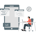 پیش‌نمایش فایل young-man-working-on-html-coding-11198027 از پک کار شرکتی