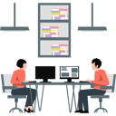 پیش‌نمایش فایل young-woman-and-man-working-on-computer-at-office-11198072 از پک کار شرکتی