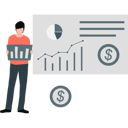 پیش‌نمایش فایل boy-is-looking-at-the-bar-graph-11236604 از پک امور مالی و سرمایه‌گذاری
