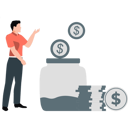 پیش‌نمایش فایل boy-is-saving-money-in-a-saving-jar-11236733 از پک امور مالی و سرمایه‌گذاری
