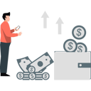 پیش‌نمایش فایل boy-is-saving-money-in-digital-wallet-11236585 از پک امور مالی و سرمایه‌گذاری