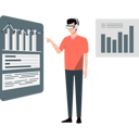 پیش‌نمایش فایل boy-is-wearing-vr-glasses-while-business-presentation-11236603 از پک امور مالی و سرمایه‌گذاری