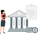 پیش‌نمایش فایل businesswoman-takes-bank-loan-11236577 از پک امور مالی و سرمایه‌گذاری