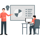 پیش‌نمایش فایل employee-presents-data-on-board-11236706 از پک امور مالی و سرمایه‌گذاری