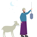 پیش‌نمایش فایل boy-has-a-goat-11347132 از پک عید قربان