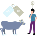 پیش‌نمایش فایل boy-is-getting-a-cow-at-a-discount-11347120 از پک عید قربان
