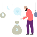 پیش‌نمایش فایل boy-is-saving-money-for-needy-11347121 از پک عید قربان