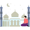 پیش‌نمایش فایل boy-is-sitting-outside-mosque-11347117 از پک عید قربان