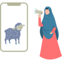 پیش‌نمایش فایل girl-is-announcing-something-11347151 از پک عید قربان