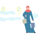 پیش‌نمایش فایل girl-is-doing-eid-shopping-11347109 از پک عید قربان