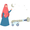 پیش‌نمایش فایل girl-is-standing-next-to-cannon-11347150 از پک عید قربان