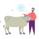 پیش‌نمایش فایل man-has-a-cow-11347141 از پک عید قربان