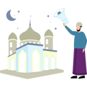 پیش‌نمایش فایل man-is-announcing-something-11347144 از پک عید قربان