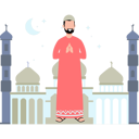 پیش‌نمایش فایل man-is-standing-outside-mosque-11347188 از پک عید قربان