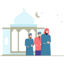 پیش‌نمایش فایل people-are-praying-11347208 از پک عید قربان