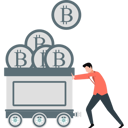 پیش‌نمایش فایل boy-is-pushing-the-trolley-of-bitcoins-11260567 از پک درگاه پرداخت