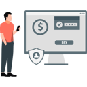 پیش‌نمایش فایل boy-is-showing-payment-gateway-on-monitor-11260525 از پک درگاه پرداخت