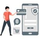 پیش‌نمایش فایل boy-pointing-to-online-payment-on-mobile-11260530 از پک درگاه پرداخت