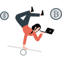 پیش‌نمایش فایل girl-is-balancing-between-different-currency-11260569 از پک درگاه پرداخت