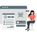 پیش‌نمایش فایل girl-is-explaining-about-the-payment-on-the-web-page-11260649 از پک درگاه پرداخت