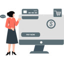 پیش‌نمایش فایل girl-is-looking-at-the-monitor-for-card-payment-11260657 از پک درگاه پرداخت