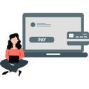 پیش‌نمایش فایل girl-is-paying-online-by-credit-card-11260561 از پک درگاه پرداخت