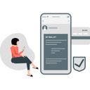 پیش‌نمایش فایل girl-paying-through-digital-wallet-11260528 از پک درگاه پرداخت
